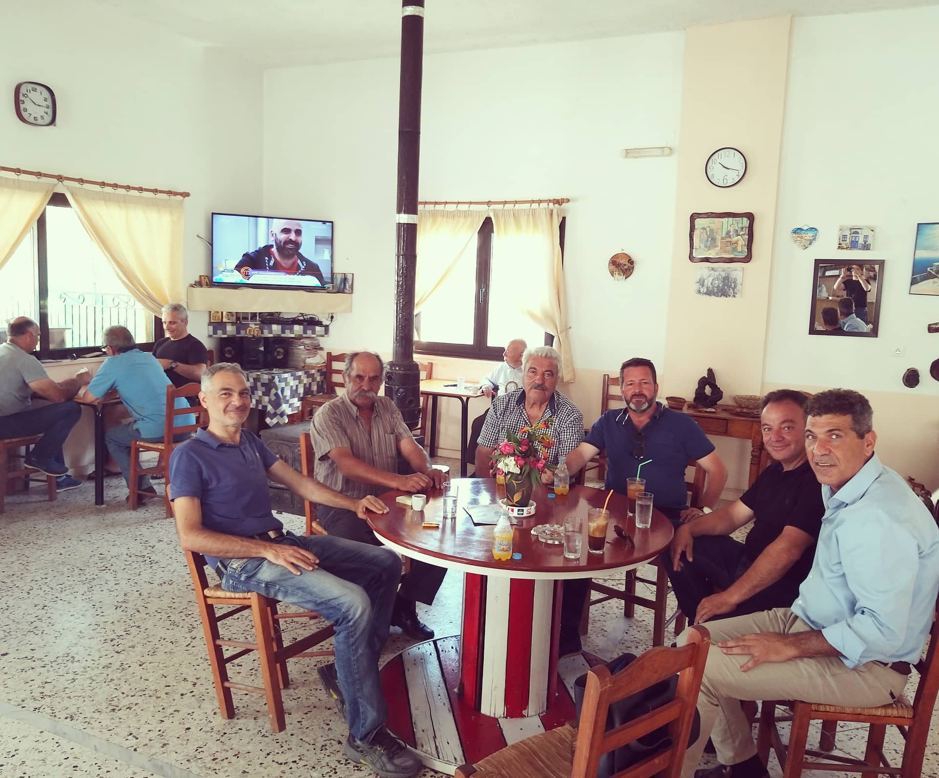 Επίσκεψη του υποψήφιου Βουλευτή Ρεθύμνου, Νίκου Μαλλιαρού, στο χωριό Άγιος Ιωάννης του Δήμου Αμαρίου