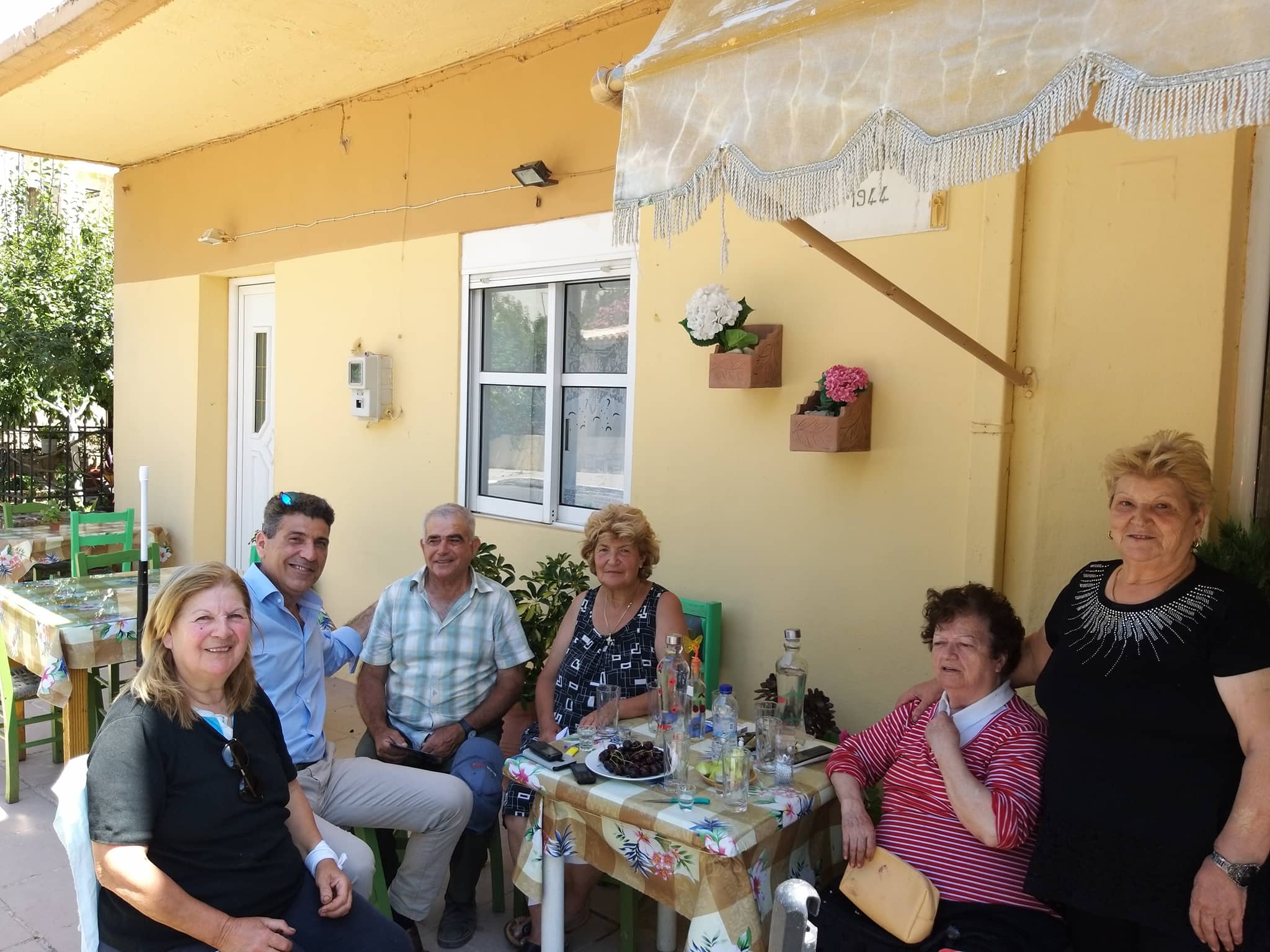 Επίσκεψη του υποψήφιου Βουλευτή Ρεθύμνου, Νίκου Μαλλιαρού, στο χωριό Γερακάρι του Δήμου Αμαρίου