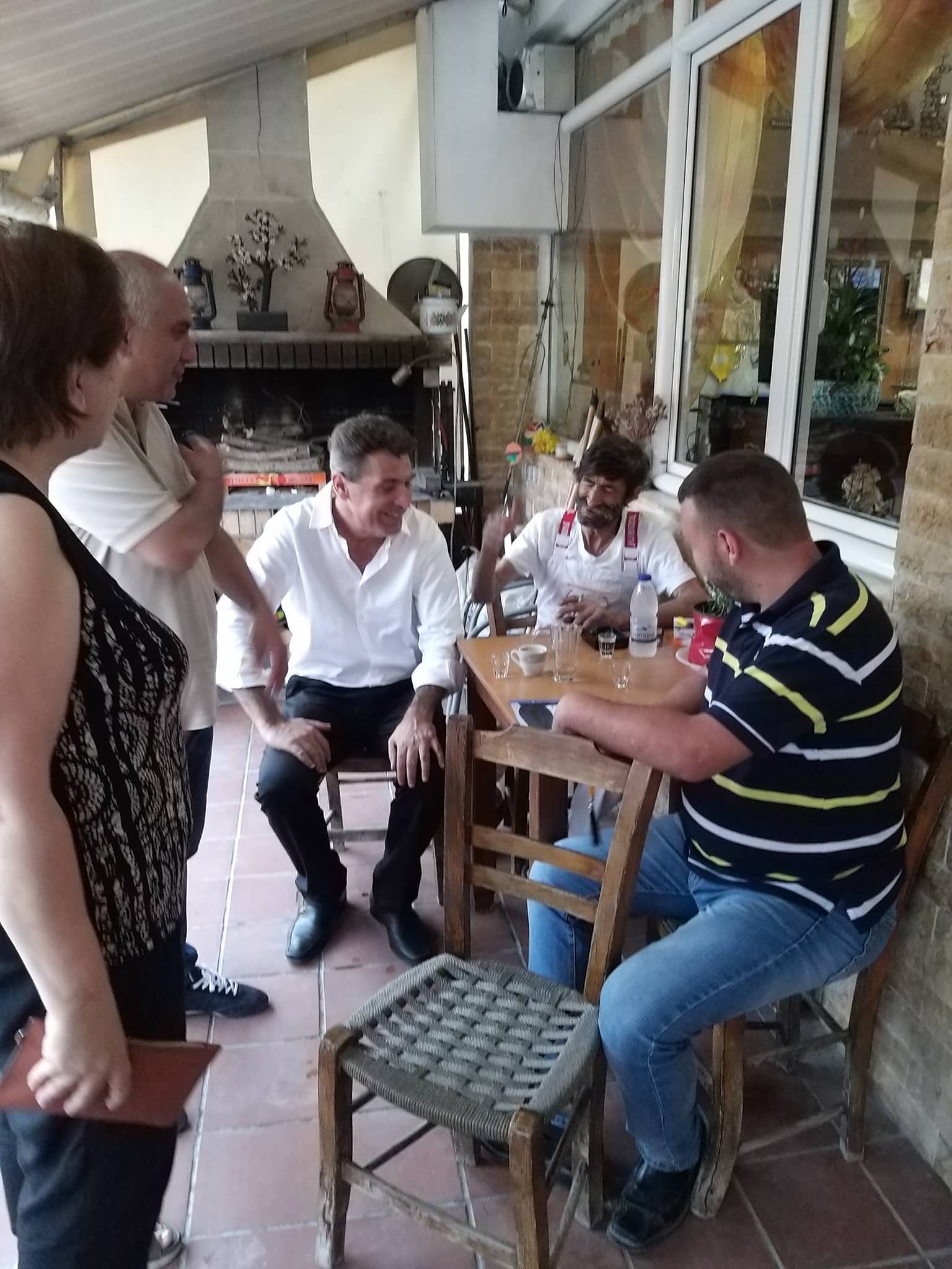 Επίσκεψη του υποψήφιου Βουλευτή Ρεθύμνου, Νίκου Μαλλιαρού, στο χωριό Κυριάννα του Δήμου Ρεθύμνης