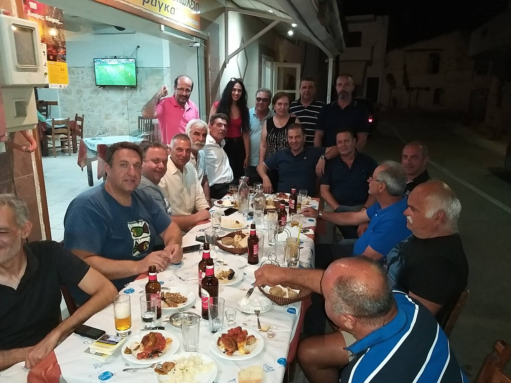 Επίσκεψη του υποψήφιου Βουλευτή Ρεθύμνου, Νίκου Μαλλιαρού, στο χωριό Βιράν Επισκοπή του Δήμου Ρεθύμνης