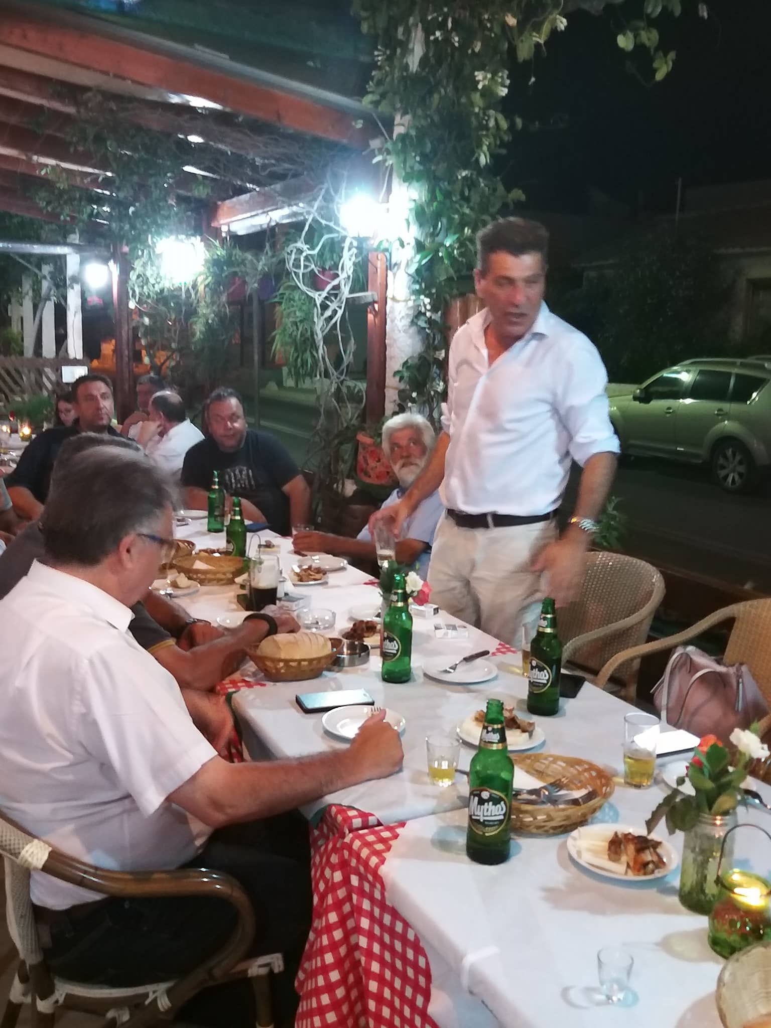 Επίσκεψη του υποψήφιου Βουλευτή Ρεθύμνου, Νίκου Μαλλιαρού, στης περιοχή Τσεσμέ του Δημοτικού Διαμερίσματος Πλατανιά του Δήμου Ρεθύμνης