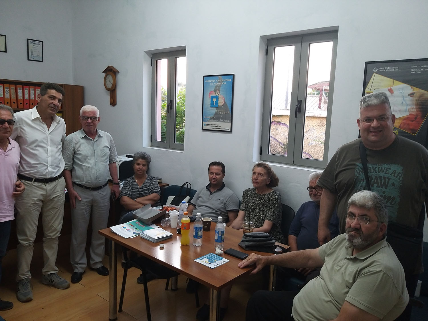 Συνάντηση του υποψήφιου Βουλευτή Ρεθύμνου, Νίκου Μαλλιαρού, με το Σωματείο Ατόμων με Αναπηρία Ρεθύμνης
