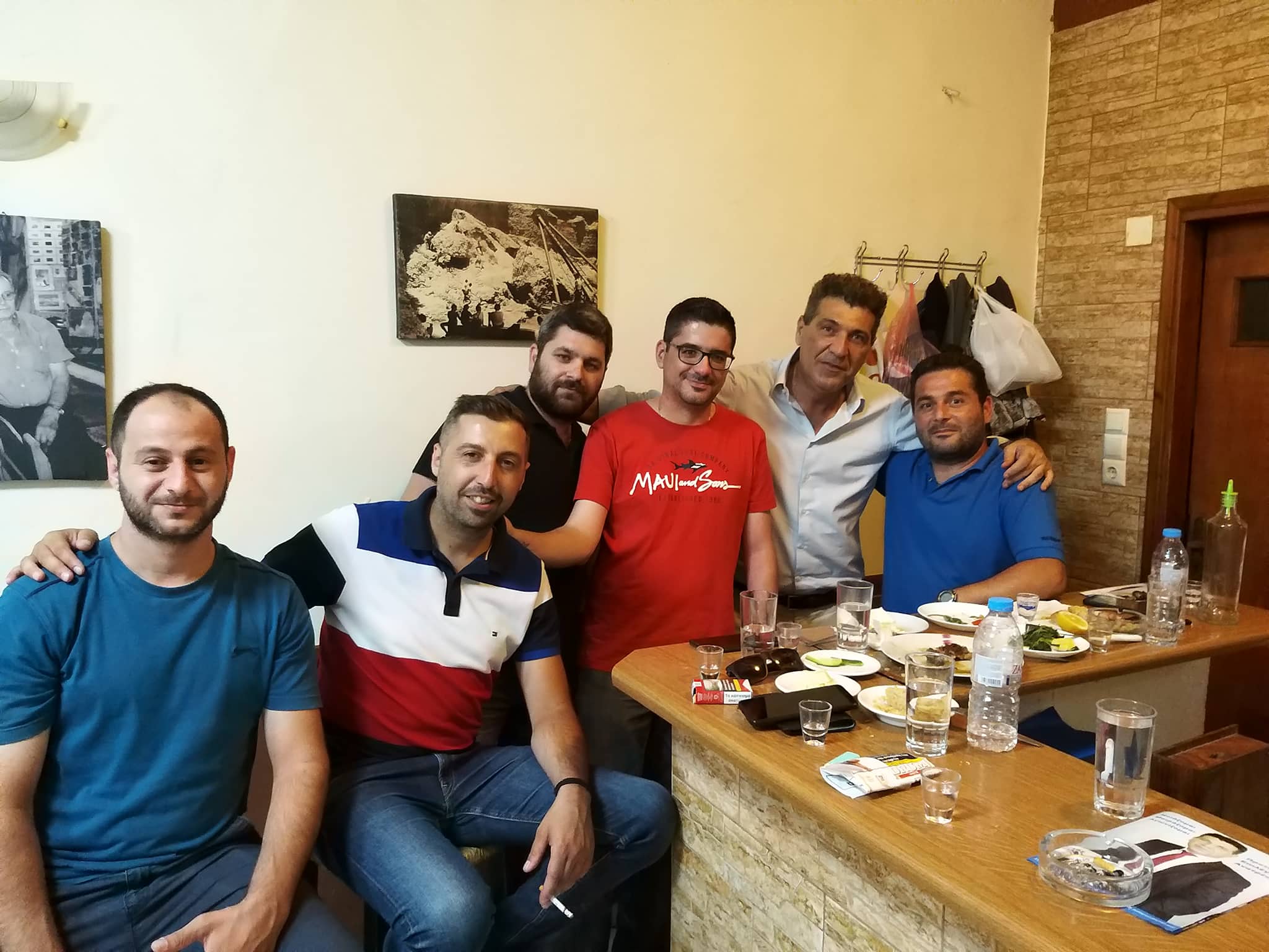 Επίσκεψη του υποψήφιου Βουλευτή Ρεθύμνου, Νίκου Μαλλιαρού, στην Αγία Γαλήνη του Δήμου Αγίου Βασιλείου